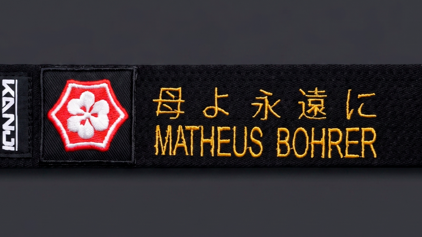 Custom Artwork Belt Embroidery (Quote Required)