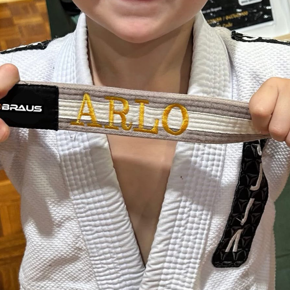 BJJ Belts Kids Embroidery (BRAUS Collab)